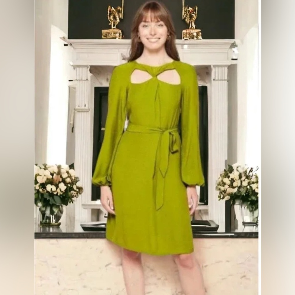 Vero Moda Aware Twist Front Mini Dress with Tie Waist